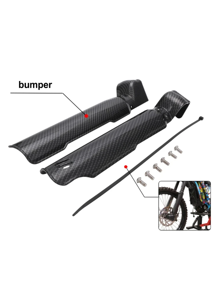 AliExpress JFGRACING Motorcycles Accessories Front Fork Guard Shock Absorber Cover With Fork Bottom For Sur-Ron S X Electric Dirt Bike E-bikes Parts