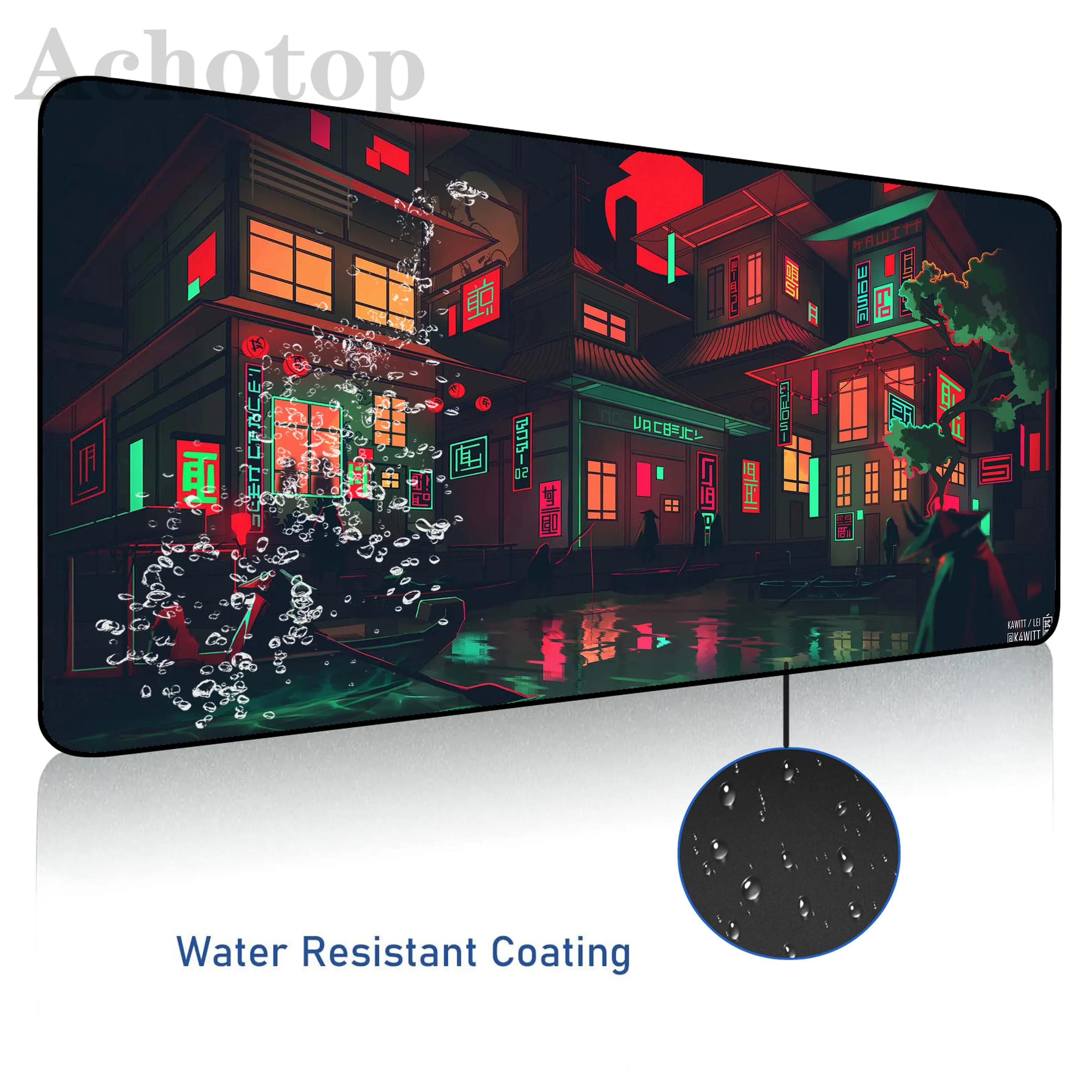 

Neon Cool Waterproof Antifouling Gaming Mouse Pad Large Mouse Mat Laptop Mouse Carpet Game Carpet Keyboard Pads Gamer Desk Mat