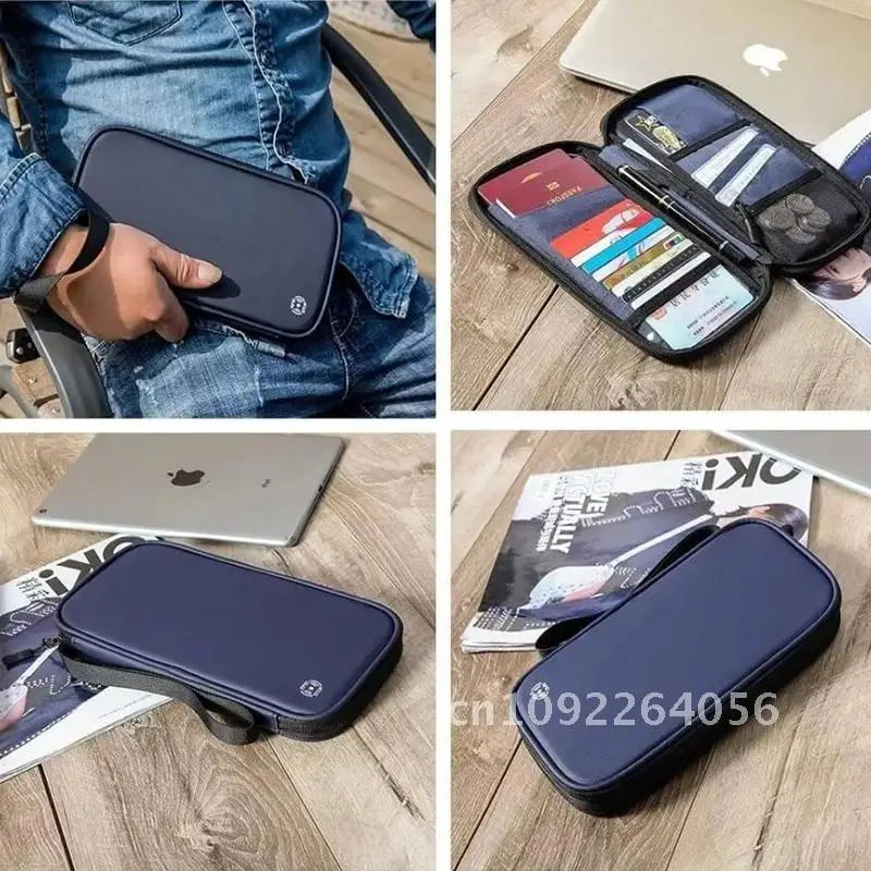 New Waterproof Passport Holder Travel Wallet Multifunctional Small Bag Portable Bag Credit Wallet Document Card Storage Storage