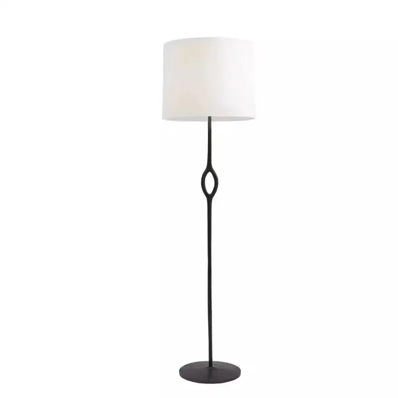 

Nordic retro floor lamp, sofa side bedroom study tea room eye protection simple creative standing lamp