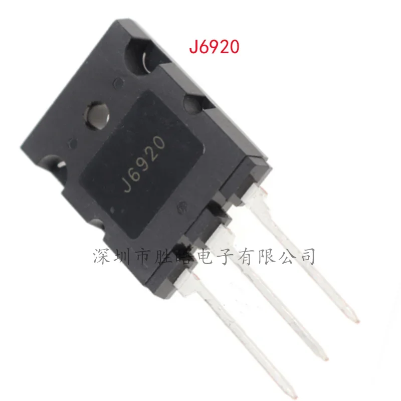 

(5PCS) NEW J6920 6920 1700V / 20A / 60W HDTV Line Tube J6920 TO-3P Integrated Circuit