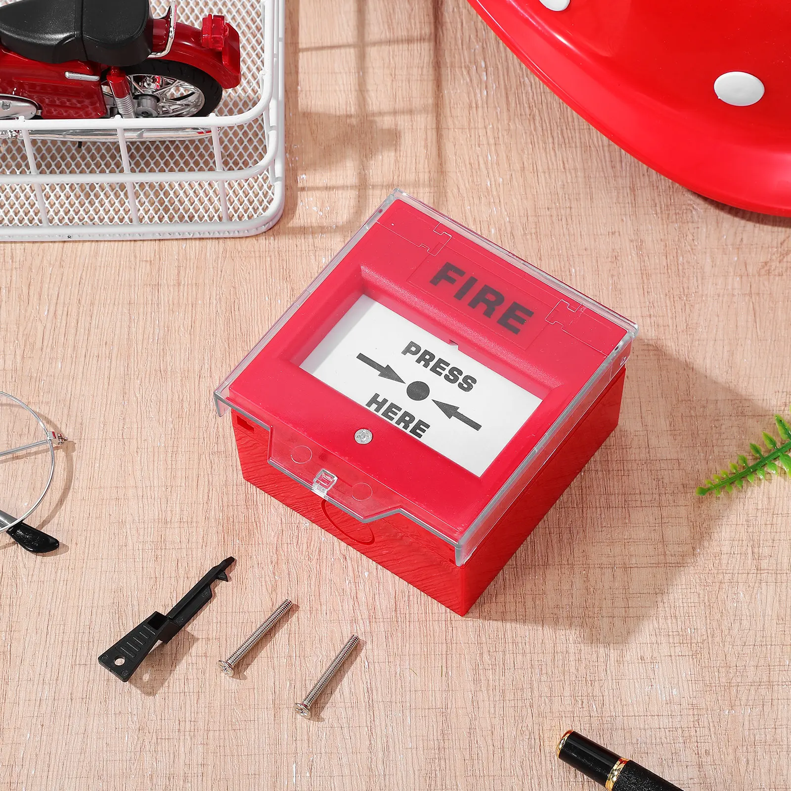 

Emergency Alarm Button Broken Glass Fire Emergency Exit Release Button Electrical Control Access System High Sensitivity Quick