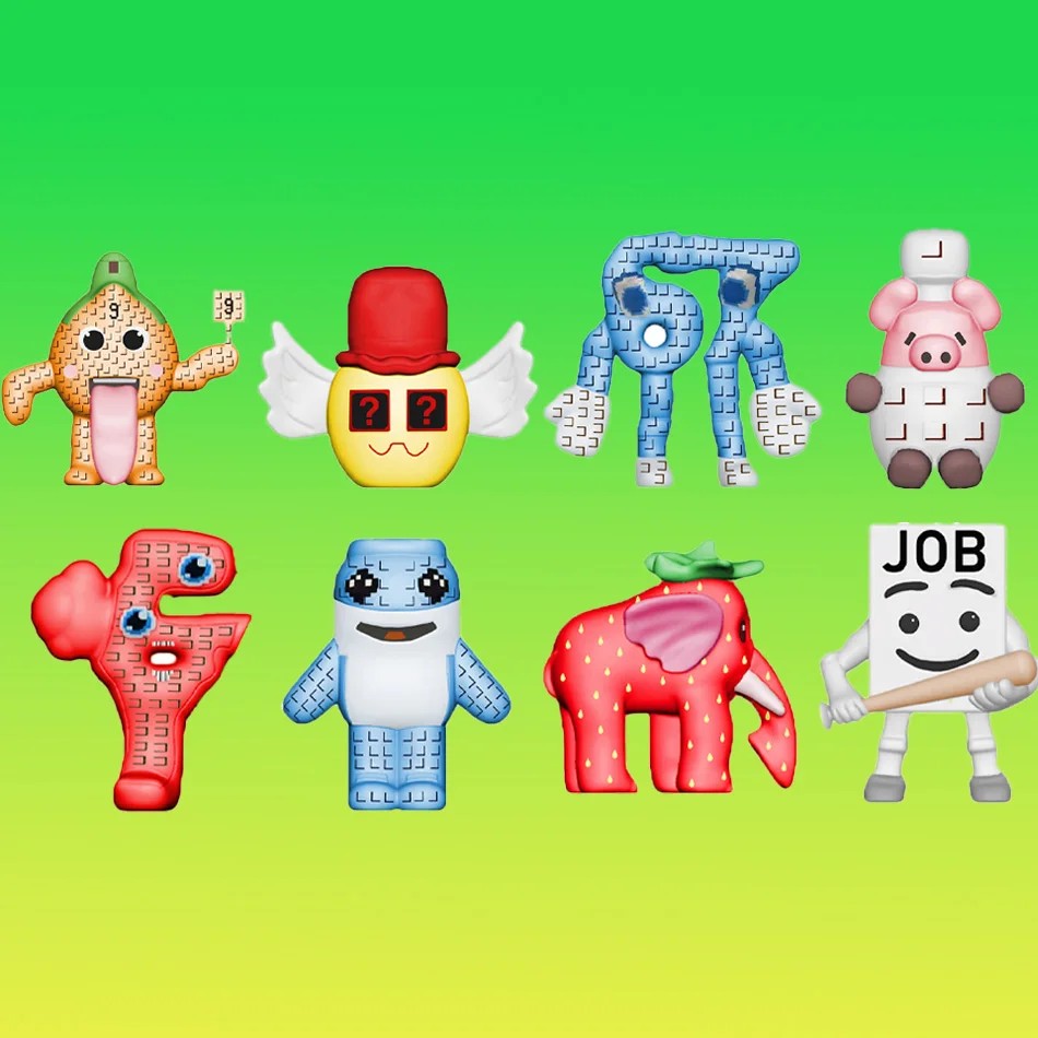 Nowa Gra Ukradź Mózg! Urocza Figurka Kreskówkowe Zwierzęta Model PVC Zabawki Dekoracja na Biurko Ozdoby Akcesoria Zabawki Prezenty Świąteczne