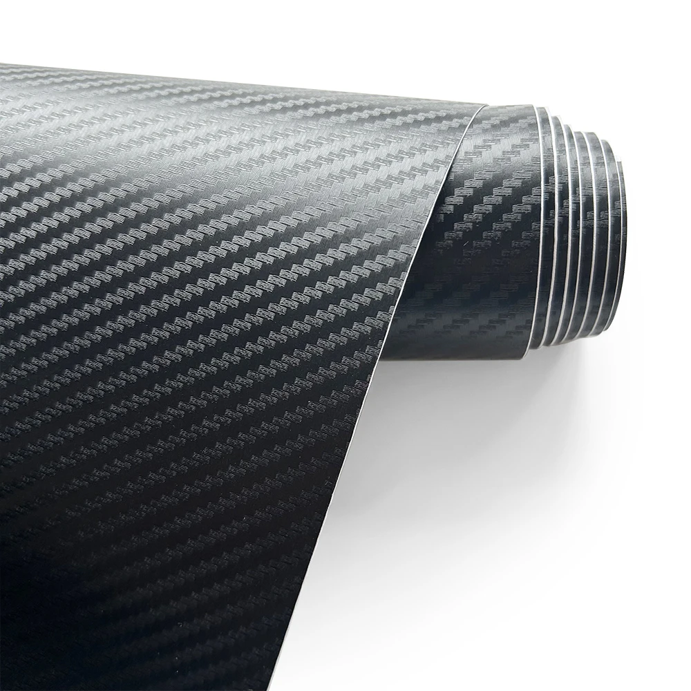 3D Carbon Fiber Vinyl Car Wrap Sheet Roll Film Auto Aufkleber und Aufkleber Motorrad Vinyl Körper Wrapping Film Auto PVC Styling Aufkleber