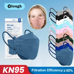 Elough kn95 masks 4D Stereo ffp2 mask fpp2 approved face mask Safety Protective Mask ffp3 masque ffp 2 Mascarillas FPP2 Bat type