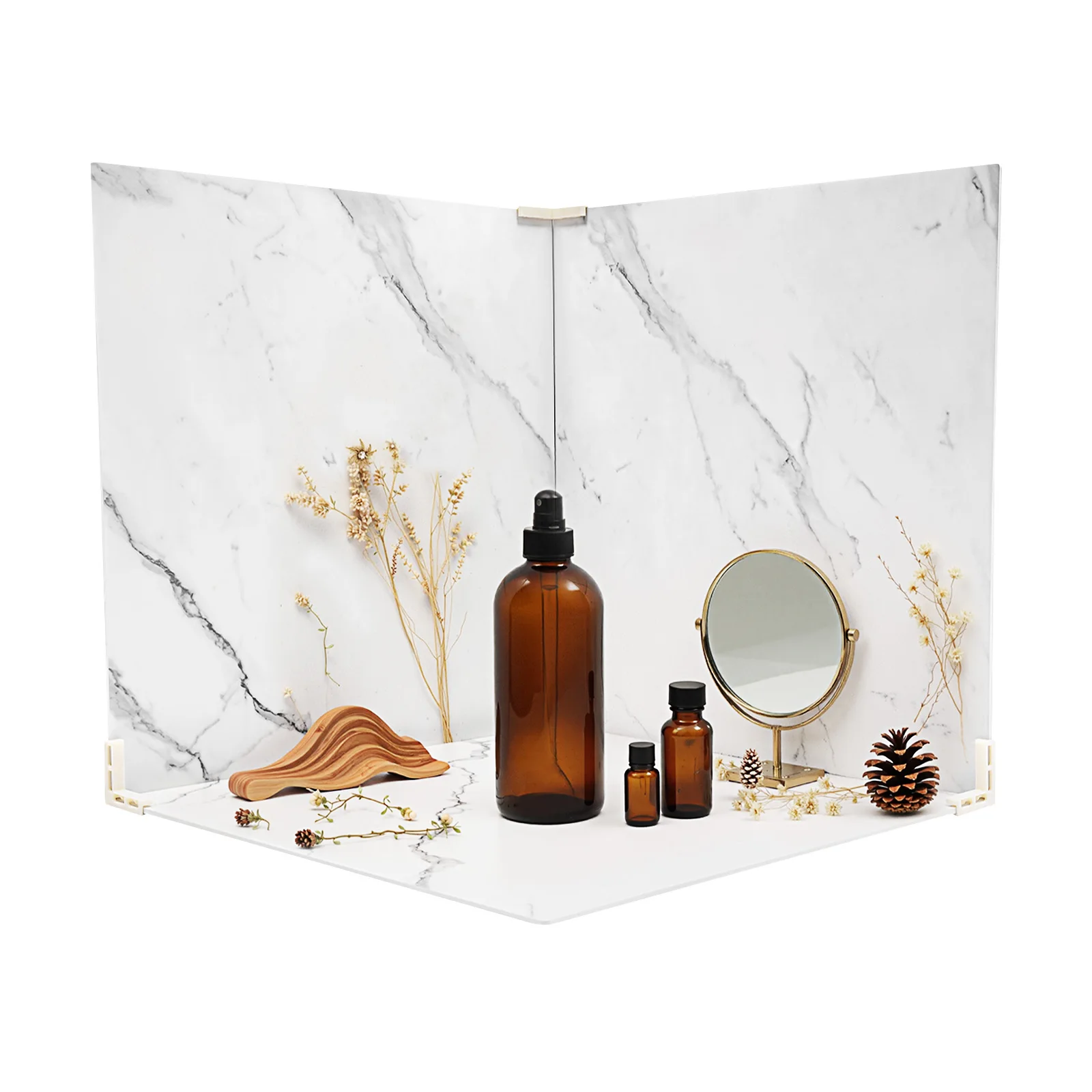 3 قطعة 60x60 سنتيمتر اطلاق النار الرخام صور خلفية لوحات مزدوجة الوجهين الخلفيات ل مدون الذواقة مستحضرات التجميل المحلات التجارية على الانترنت