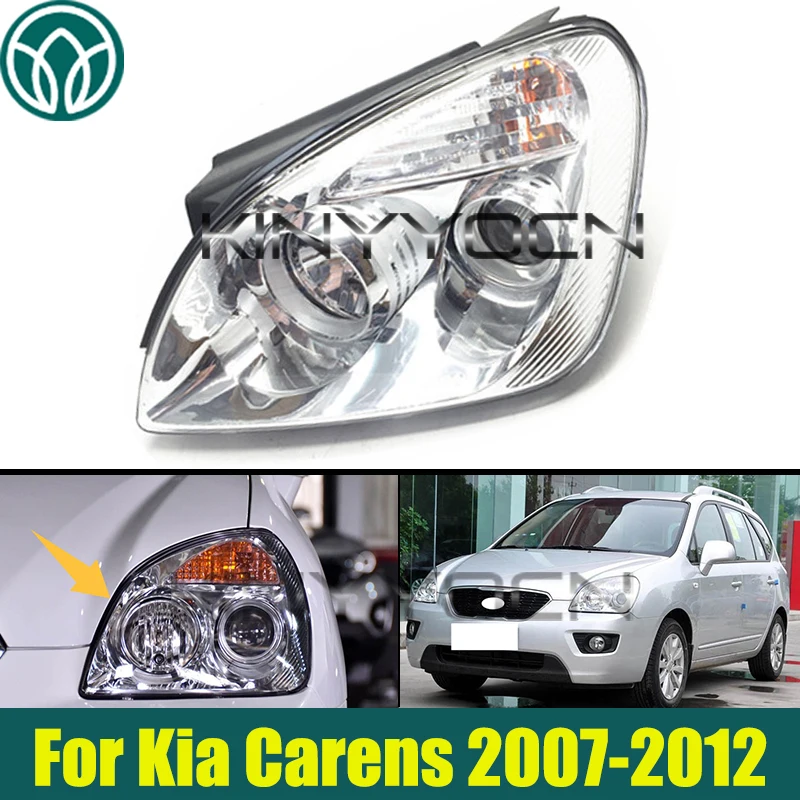 

LHD Car Front Bumper Headlight For Kia Carens 2007 2008 2009 2010 2011 2012 Front Headlamp Head lights