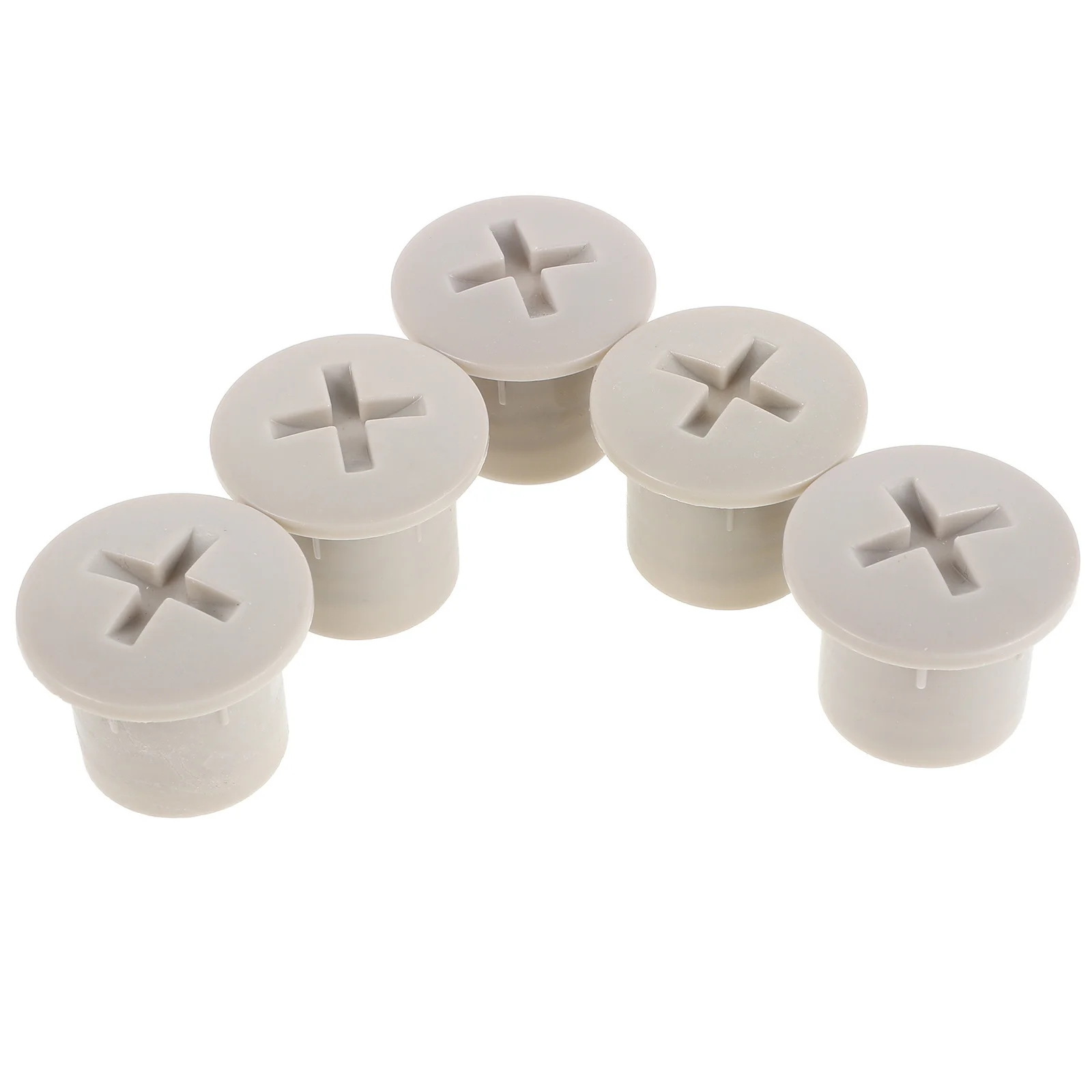 Bouchons à vis coulissants en plastique pour enfants, 5 pièces, installation facile, équipement de terrain de jeu intérieur pour tout-petits, couvercles d'écrou pour garderie, maison préscolaire