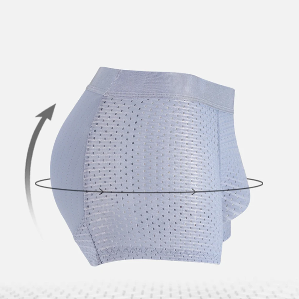 Men Trunks Hip Butt Lifter Enhancer Briefs Padded U Convex Pouch Underwear Shapewear Cuecas Underpants For Man