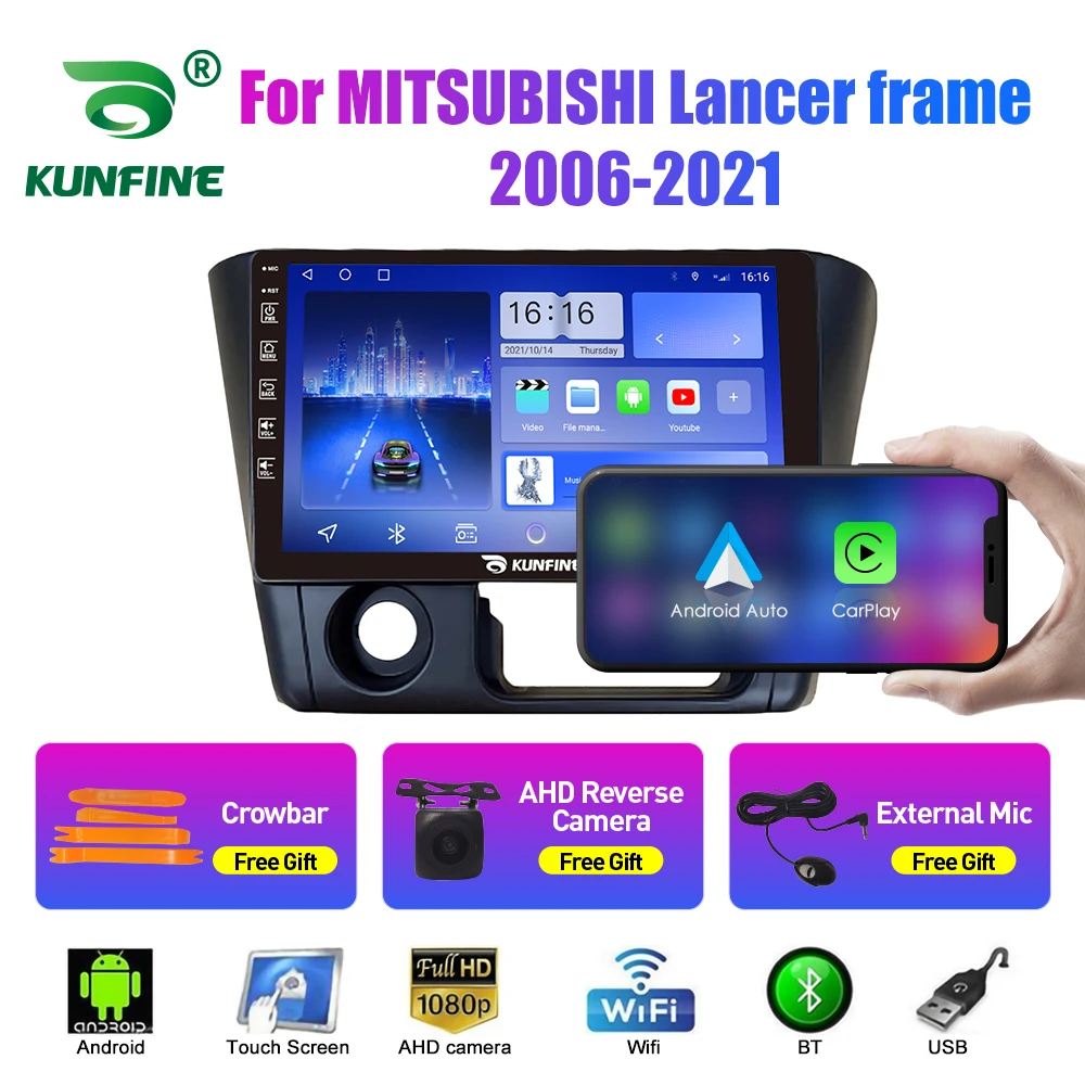 2Din Android Car Radio For MITSUBISHI Lancer frame 2006-2021 Car Stereo GPS Navigaion video Player Carplay Andrid Auto