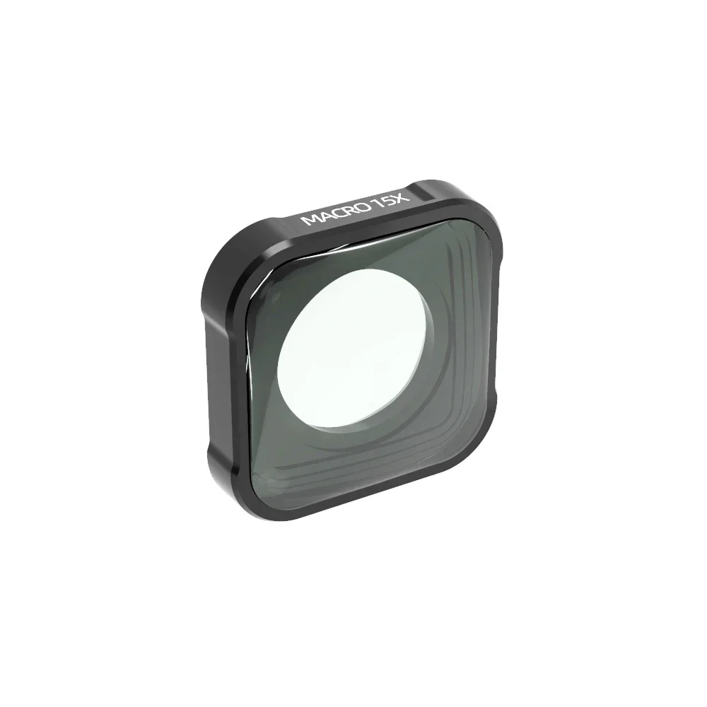 Filtr obiektywu Macro 15X HD do akcesoriów do kamer sportowych Gopro Hero 13 12 11 10 9 Black