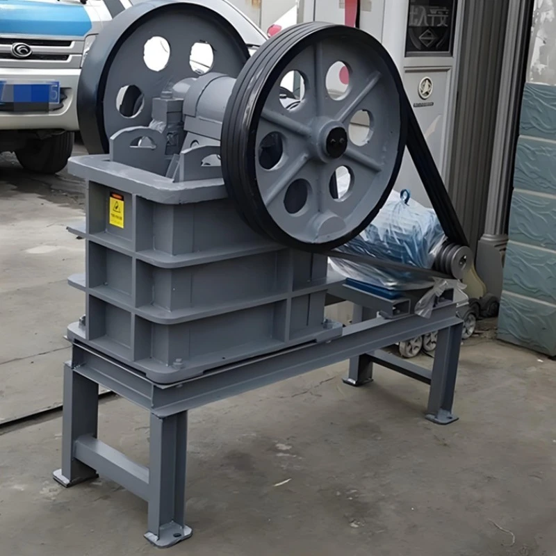 Portable Diesel Engine Mobile Jaw Crusher For Pebble Granite Concrete Block Recycling With Skid Mounted Trailer Design Deposit