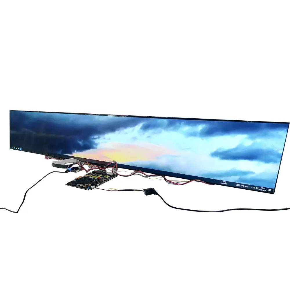 86 88 4K LCD Display Digital Signage Smart Bar Screen