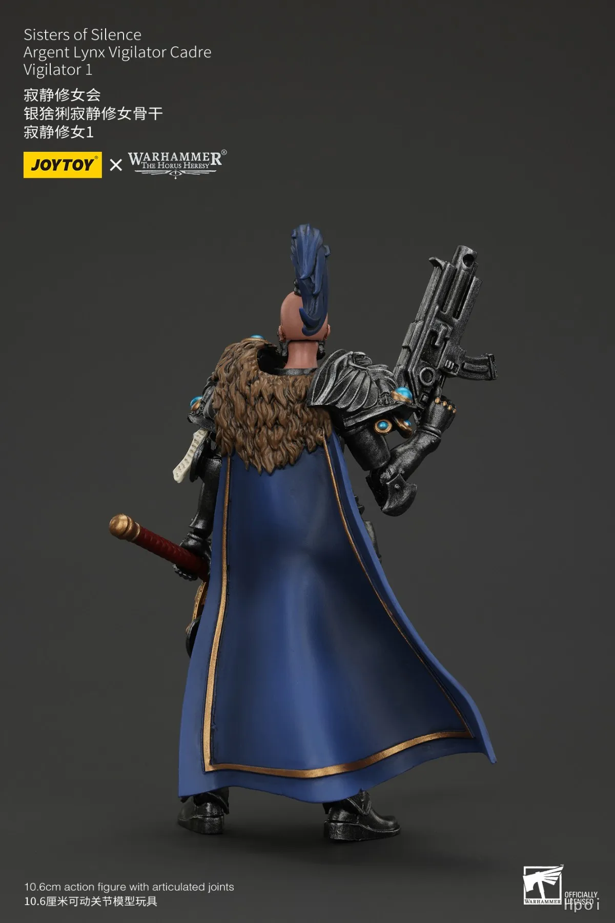 

В наличии JOYTOY Warhammer 40K Sisters of Silence Argent Lynx Vigilator Cadre Vigilator 1:18 Коллекционная фигурка-модель