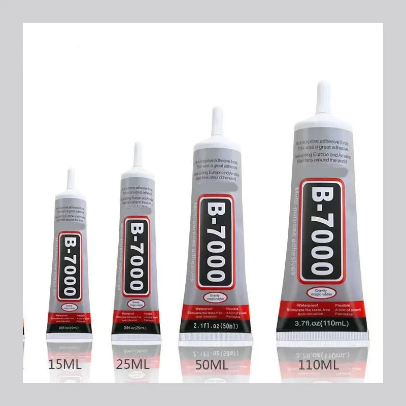 

15ML 25ML 50ML 110ML B7000 Adhesive Universal Clear Contact Phone Repair Plastic DIY Glue With Precision Applicator