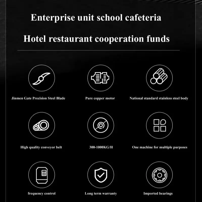 

Профессиональная электрическая овощерезка из нержавеющей стали, многофункциональная машина для приготовления картофеля фри и обработки фруктов