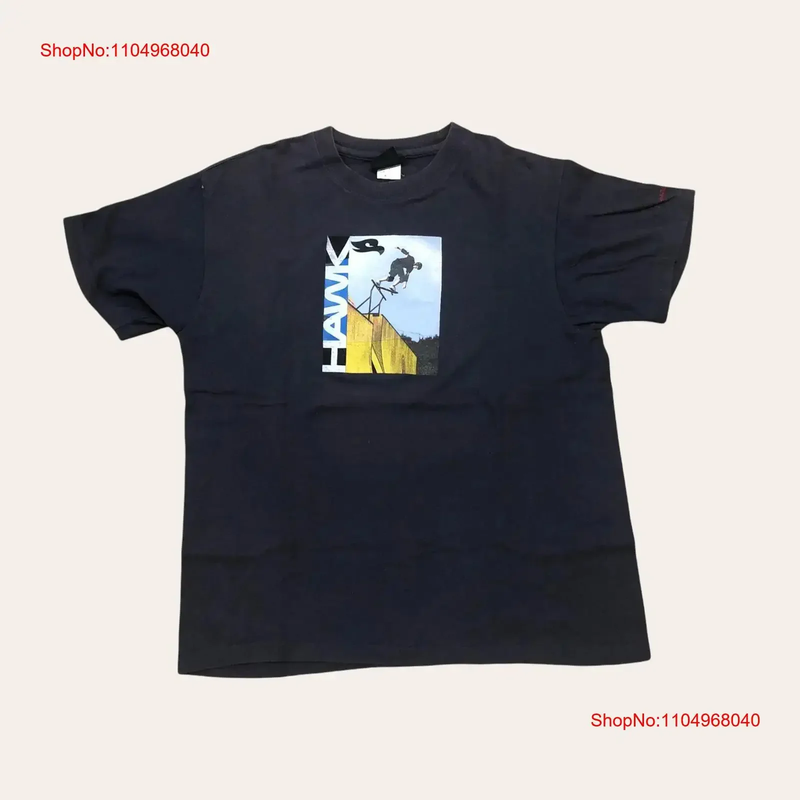 Camiseta Tony Hawk Pro Skater, estilo vintage, cómoda, a la moda, informal, versátil, transpirable, ligeramente elegante