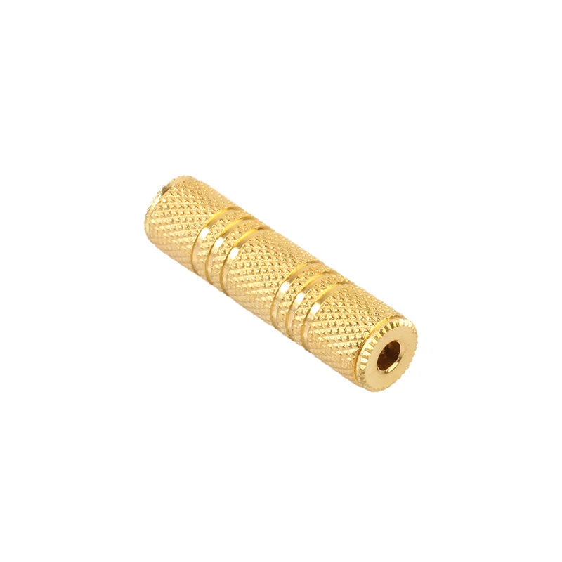 3.5 Mother to Mother Stereo Adapter Gold Plated