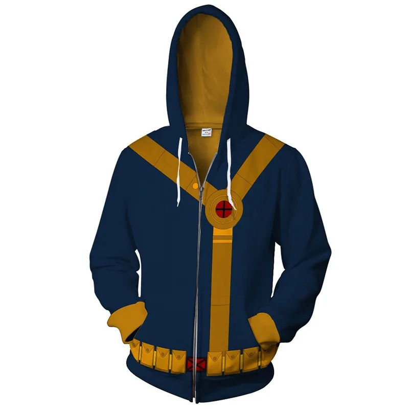 Game No.33 111 Vault Hoodie Fall Cosplay Out Costume Shelter Adult Men Disguise Zip Up Jacket Sweatshirt Street Coat T shirt