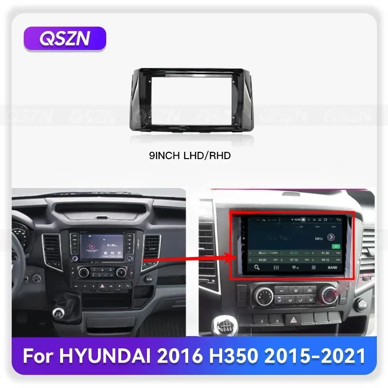 

9INCH For HYUNDAI 2016 H350 UV Car Radio Android Stereo audio screen multimedia video player navigation cables Harness frame