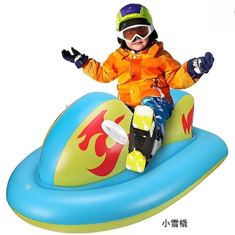Outdoor Inflatable Snow Bowling, Children Adult Winter Ski Resort Northeast