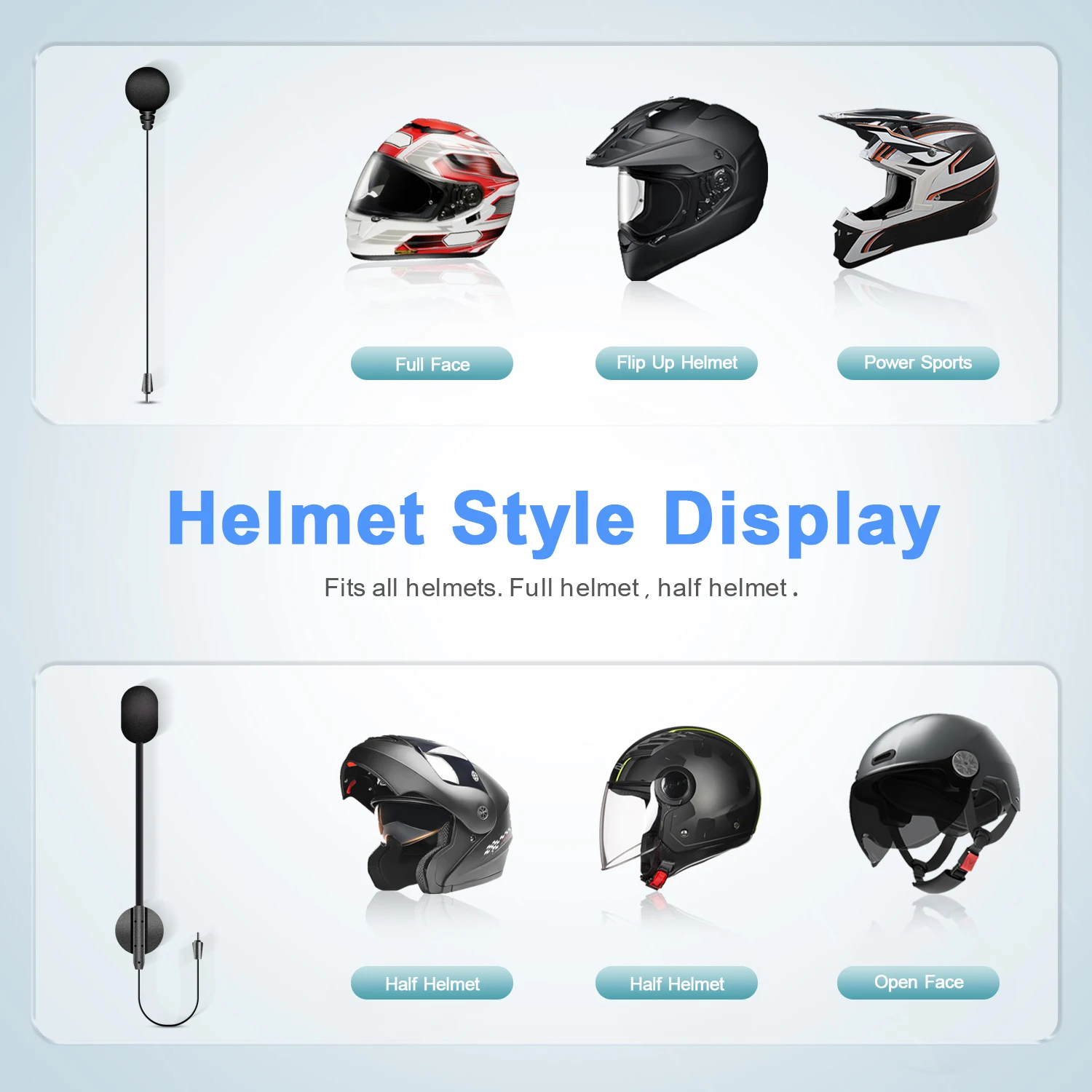 Fodsports FX8 Helmet Intercom Motorcycle Helmet Bluetooth Headset 8 Rider 2000m Moto Intercomunicador,FM Radio