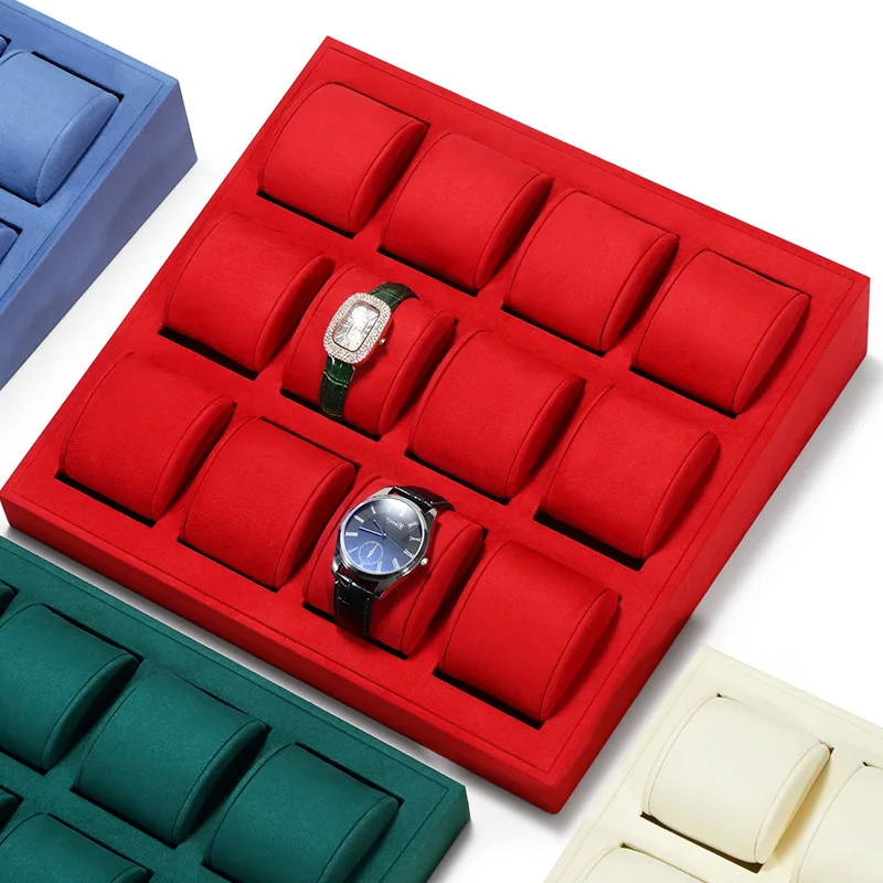 

Direct Supply Vertical Watch Display Box Large-capacity Storage Tray Counter Window Watch Display Live Broadcast