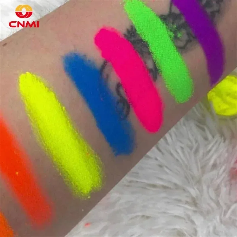100g/bag Neon Acrylic Powder Phosphor Pigment DIY Fluorescent Resin Powder Nail Art Rainbow Colorful Manicure Dust Polish Decor