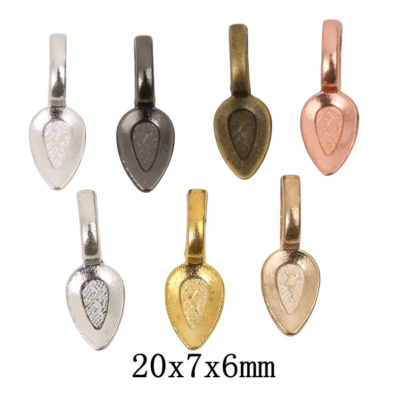 100pcs 21*8MM ZAKKA Grocery Creative Retro Tool Element Shovel Handmade DIY, Bronze Popular Necklace Jewelry Pendant