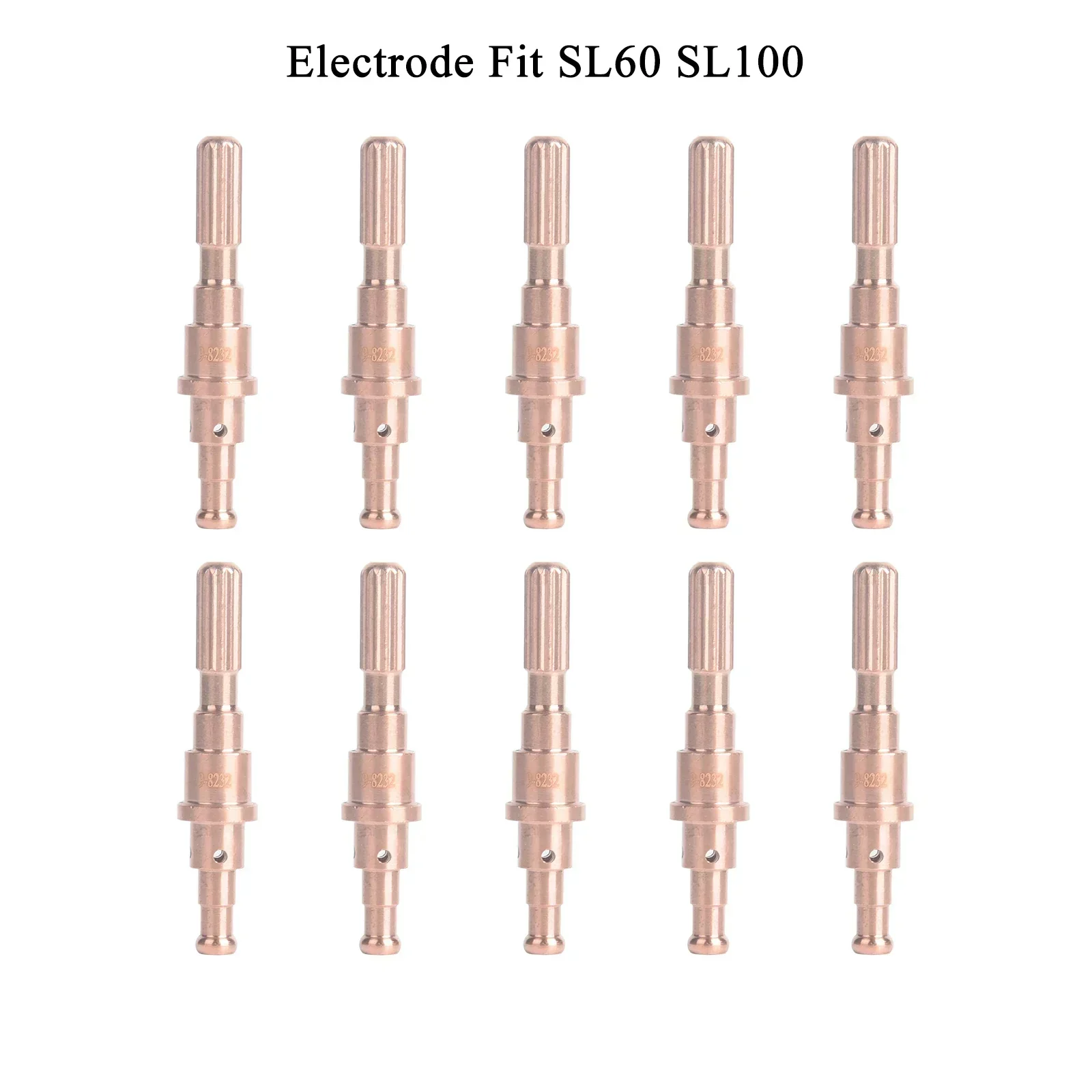 

5/10Pcs 9-8232 Electrode Fit Thermal Dynamics SL60/SL100 Plasma Cutting Torch Consumables