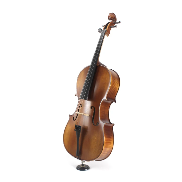 high quality handmade flame solid cello(505A)