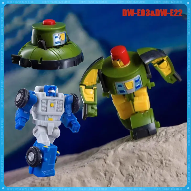 

In Stock Transformation DR.WU DW-E03 DW-E22 Primary Color Mini UFO Huge Wave Suit Action Figure Model Collection Toys Gifts