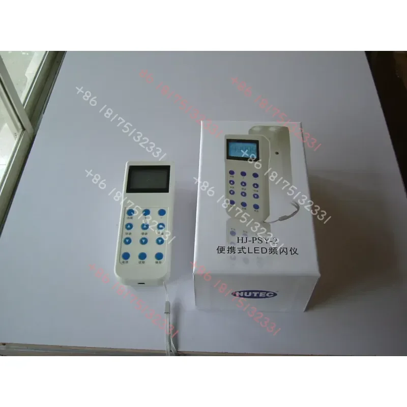 Portable stroboscopic device, flash velocimeter, stroboscopic light synchronizer ( for double twister)