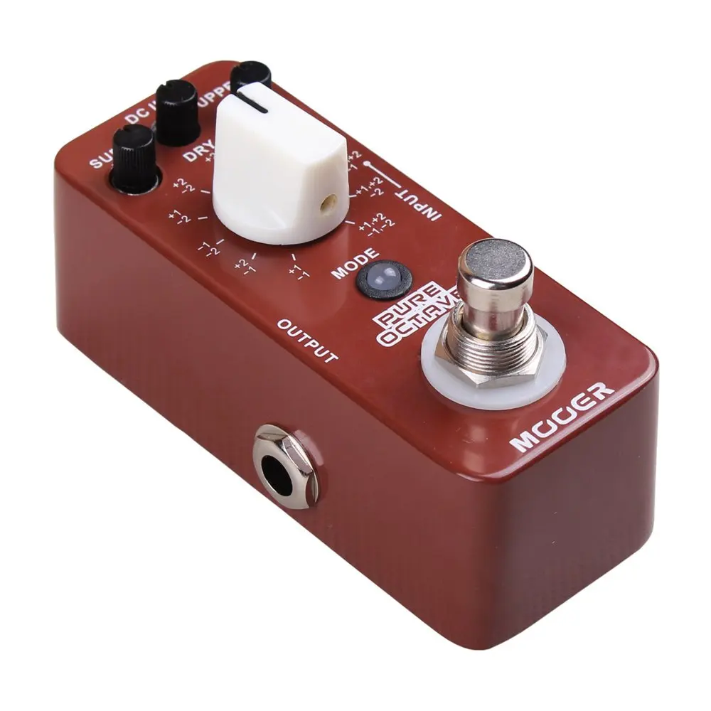 MOOER Pure Octave Guitar Pedal Precise Polyphonic Effects with No Distorted Sound