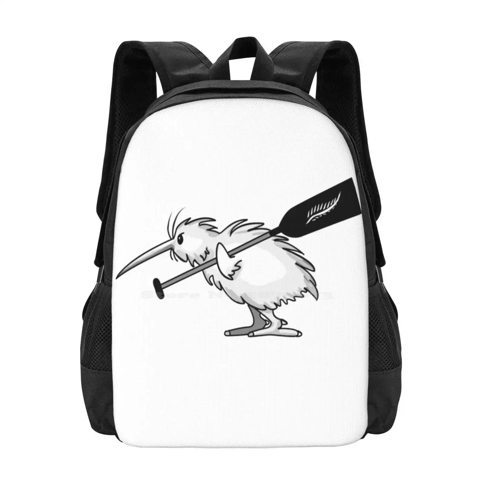 

Dragonboating Kiwi - Tough Hot Sale Schoolbag Backpack Fashion Bags Dragonboating Kiwiana Paddle Nz Paddling Silverfern Bumper