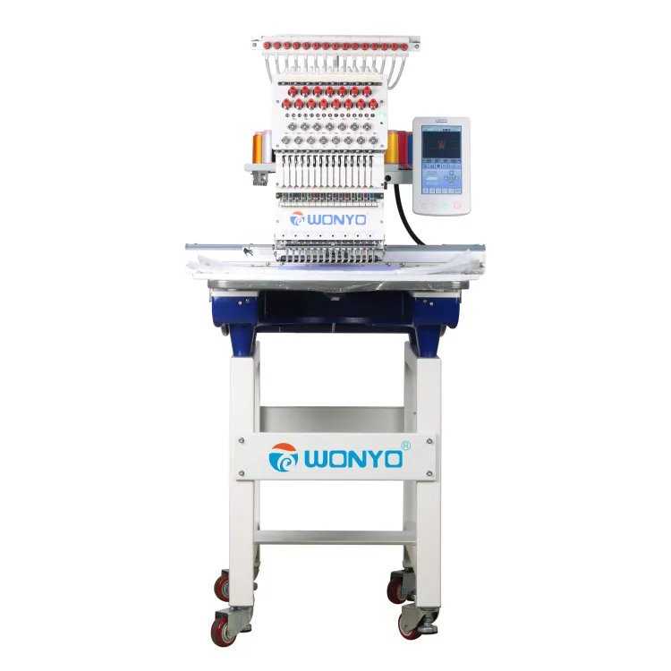 Single Head Multi-Function T-Shirt Embroidery Machine Latest Technology Cap Embroidery for Home Use New Condition