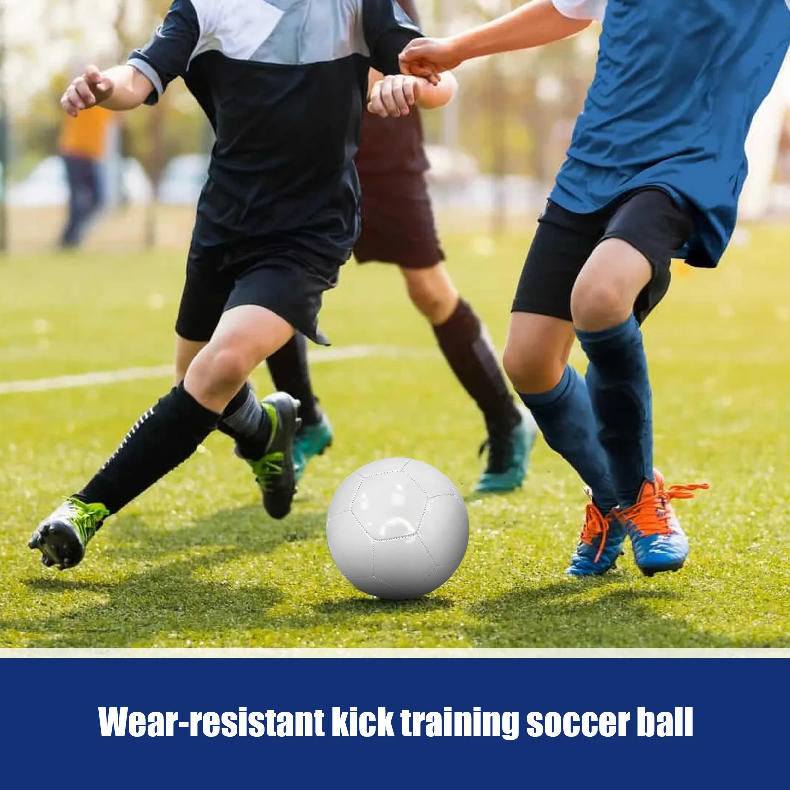 Taille 5 Football enfants bricolage coloriage peint Football blanc signable publicitaire Football en plein air Match d'entraînement garçons cadeau