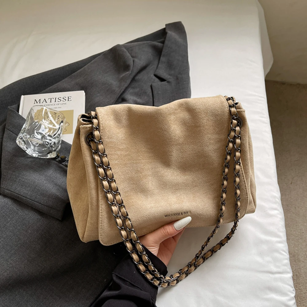 Vintage Women Suede… - image