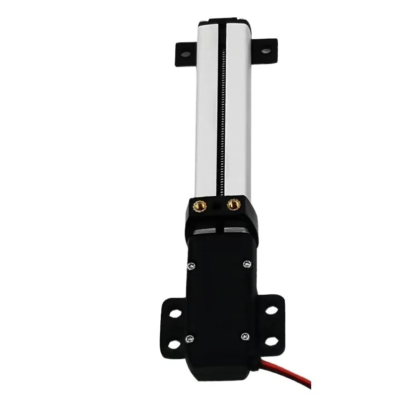 For Miniature Electric Push Rod DC 12V24V Guide Rail Type Mini Reciprocating Small Linear Telescopic Rod Lifter