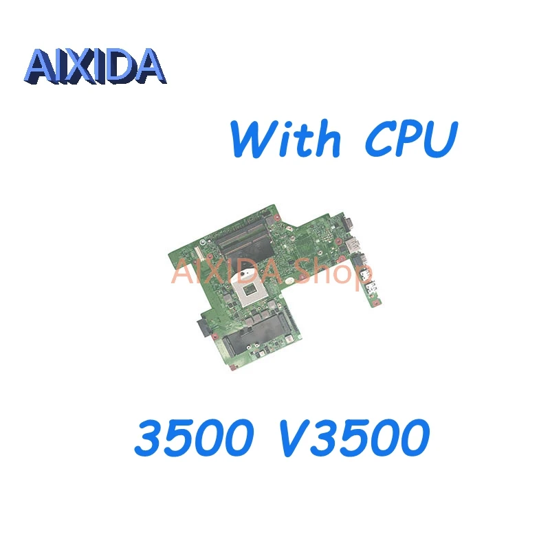 AIXIDA 09289-1 CN-0PN6M9 0PN6M9 For DELL Vostro 3500 V3500 Laptop Motherboard HM57 DDR3 HD GMA Free CPU MAIN BOARD Full test