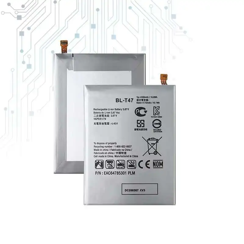 

Battery for LG Nexus 5X H790 H798 Zero H650 H650E Cosmos 2 3 VN251 VN251S Velvet 5 LMG900TM G9 BL-T54 BL-T56 BL-T58 BL-O2 BL-01