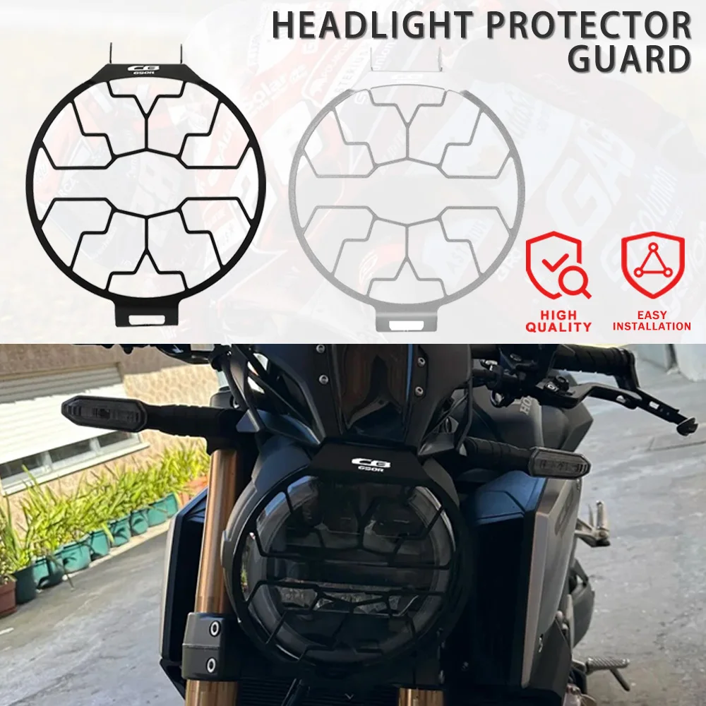 

For HONDA CB650R CB650 R CB 650R 2019 2020 2021 2022 2023 Motorcycle Headlight Head Light Guard Protector Cover Protection Grill