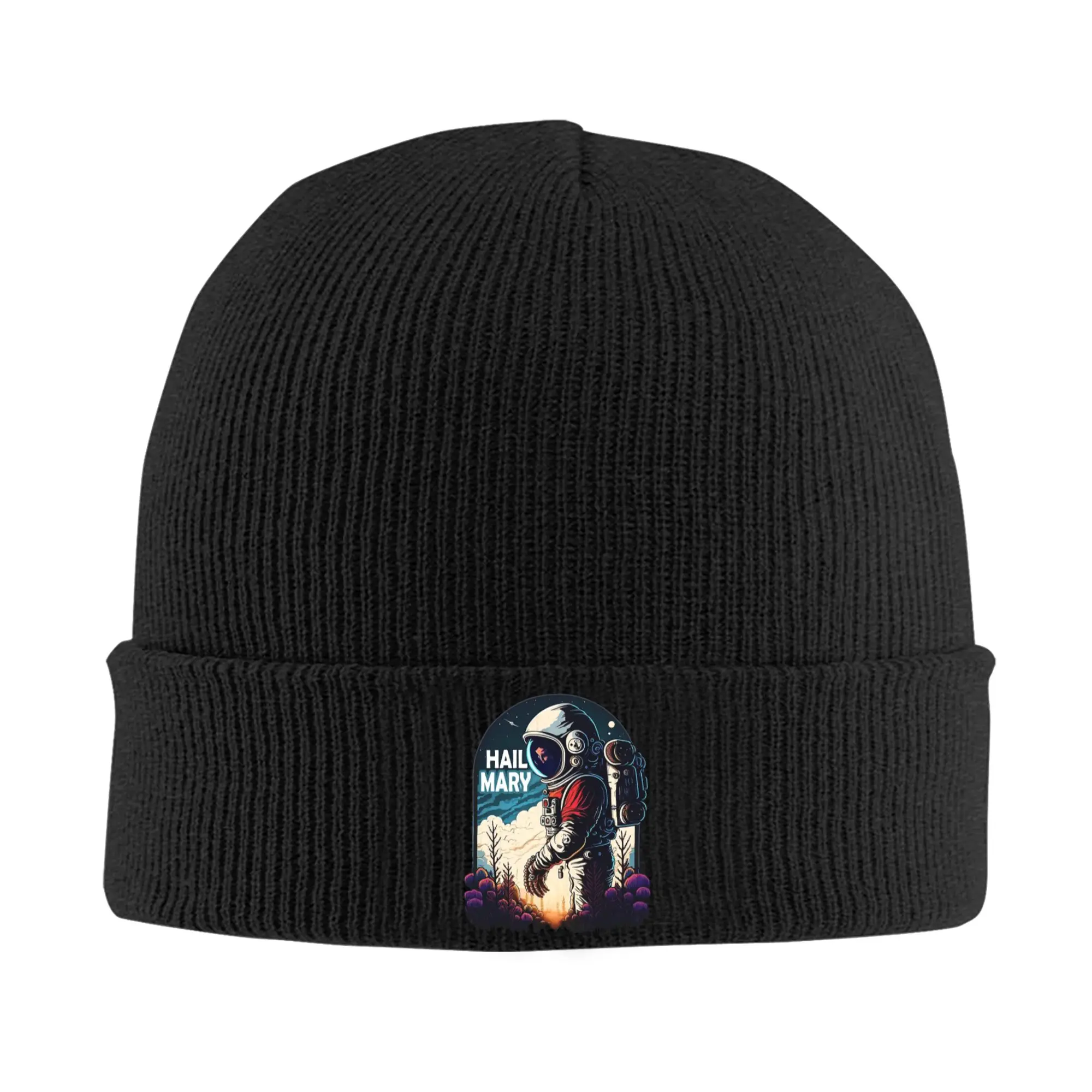 Project Hail Mary Astronaut Movie Knit Hat Beanies Winter Hats Warm Acrylic  Hip-hop  Cap for Men Women Gift,
