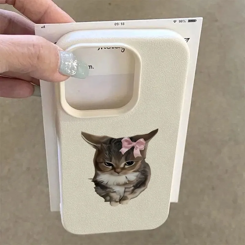 Lovely Cat Dog Animal Pattern Mobile Phone Case For iPhone 17 16 15 14 Plus 11 13 12 Pro Max 16E 17Air X XR XS Max Soft Cover - náhled 4