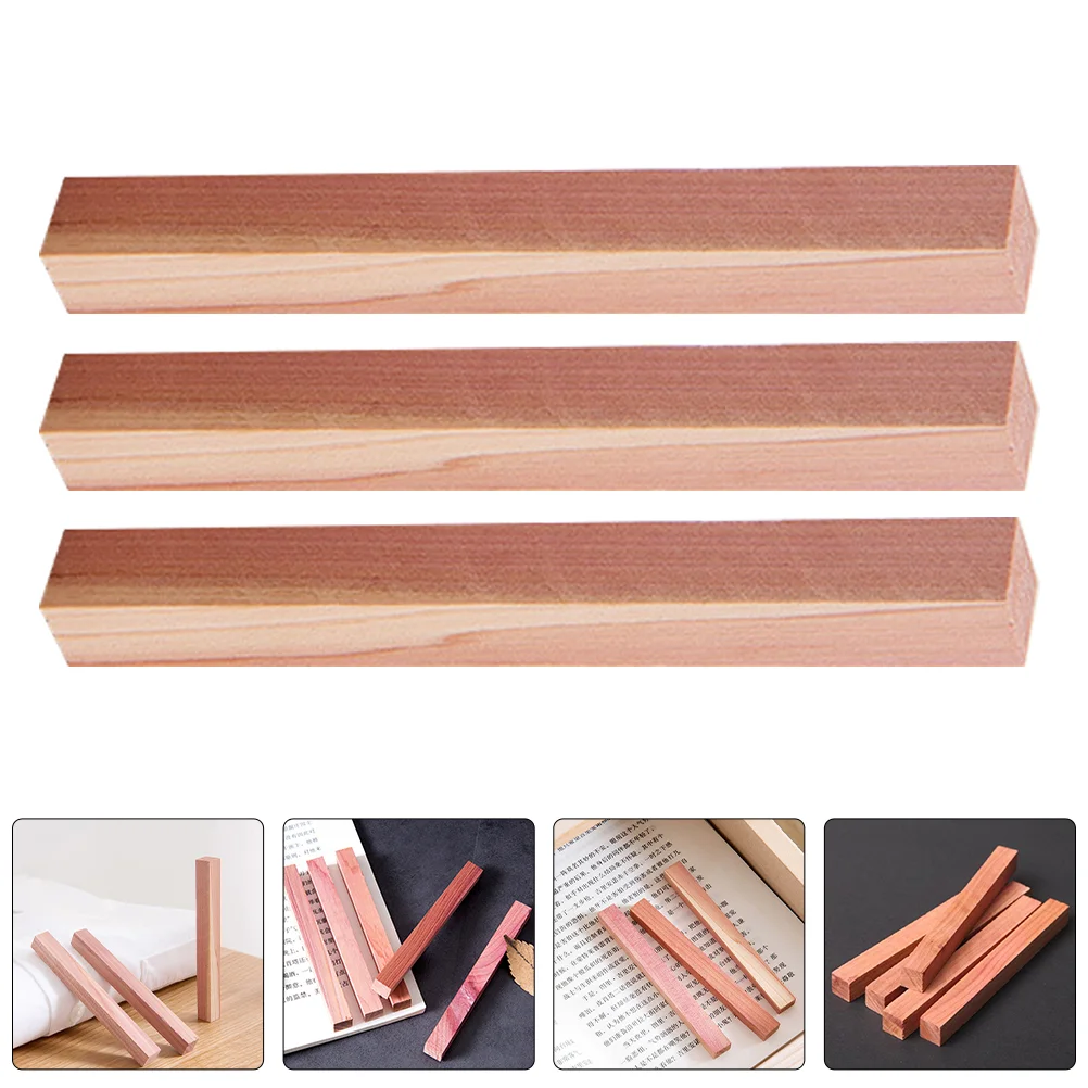 5 Pcs Wardrobe Cedar Slats for Clothes Storage Blocks Closets Household Kitchen Freshener Wood