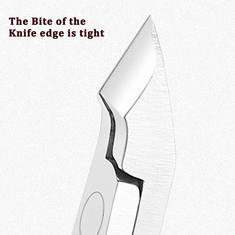 1/5 Pcs Toenail Fingernail Cuticle Nippper Professional Nail Clipper Manicure Cutter Scissoris Stainless Steel  Trimmer Tools