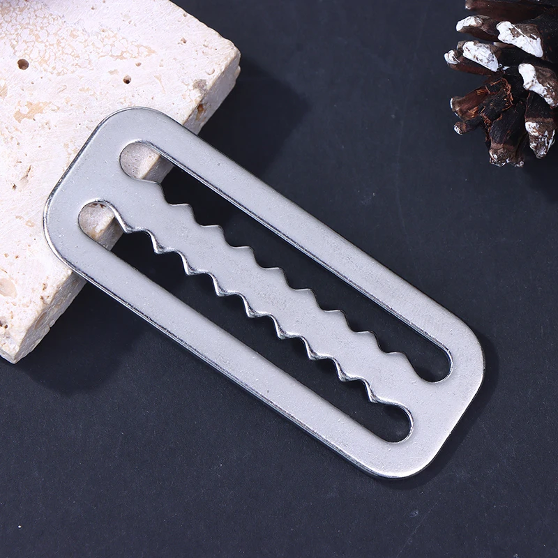Stainless Steel Diving Weight Belt Retainer Stopper Webbing Harness Slide Keeper Ring for Freediving &  Diving Gear