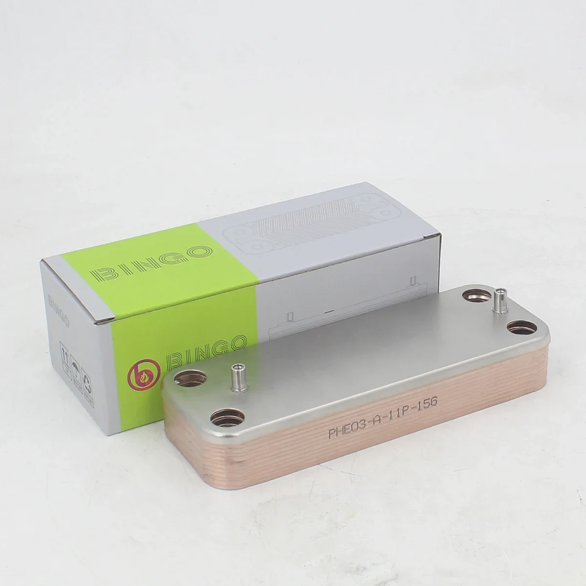 1 قطعة 11/12/16/20 لوحات أجزاء فرن التدفئة غلايات الغاز اكسسوارات الفولاذ المقاوم للصدأ مبادل حراري