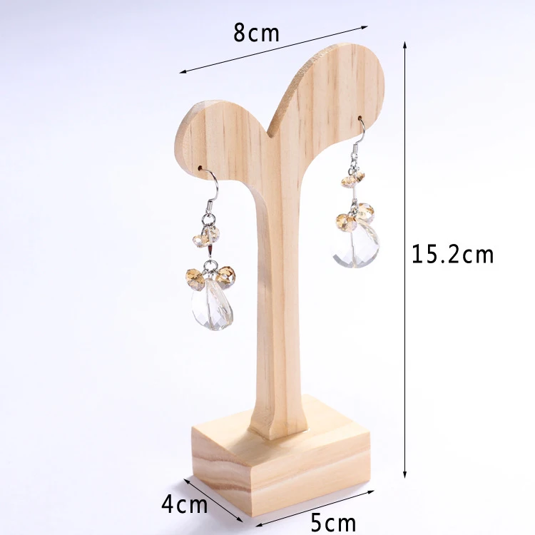 Earrings Shelf Jewelry Display Rack T Shape Stand Show Universal Professional Showcase Earrings Display Stand - Large