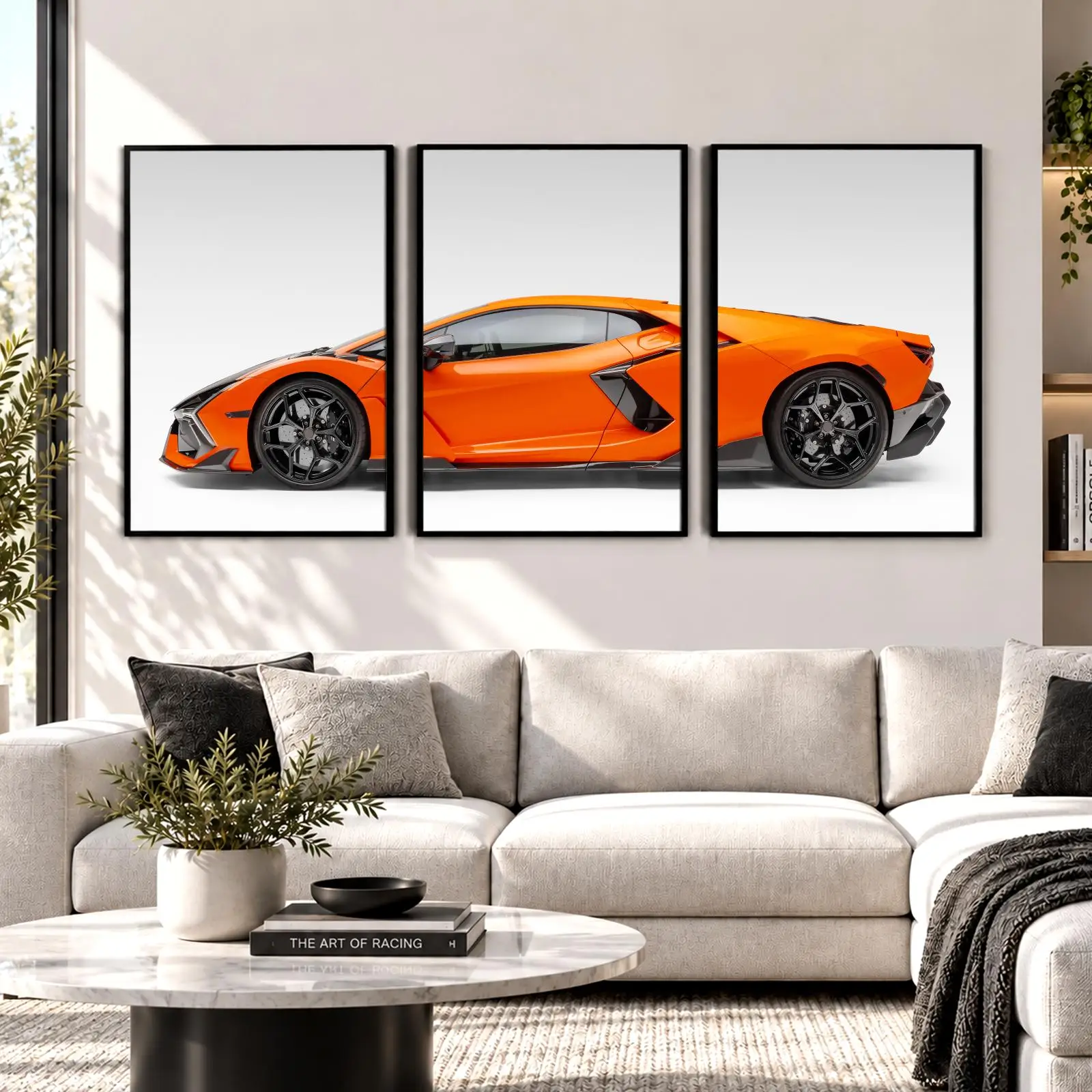 R-RevueltO Carbon Aero Painting Calligraphy Wall Art Canvas Poster Collection Prints for Bedroom Living Room Home Decoration